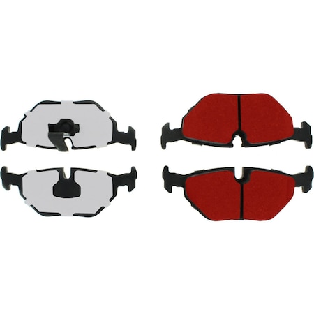 Centric Parts Pq Pro Disc Brake Pads, 500.06922 500.06922